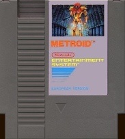 Metroid NES-Cartridge (Europäische Version)