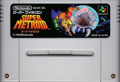 Super Metroid SNES Cartridge (Japanische Version)