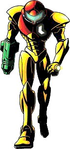 Samus Aran in Metroid Fusion
