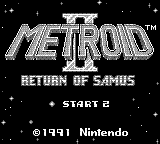 Metroid II: Return of Samus (GB)