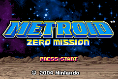 Metroid: Zero Mission (GBA)